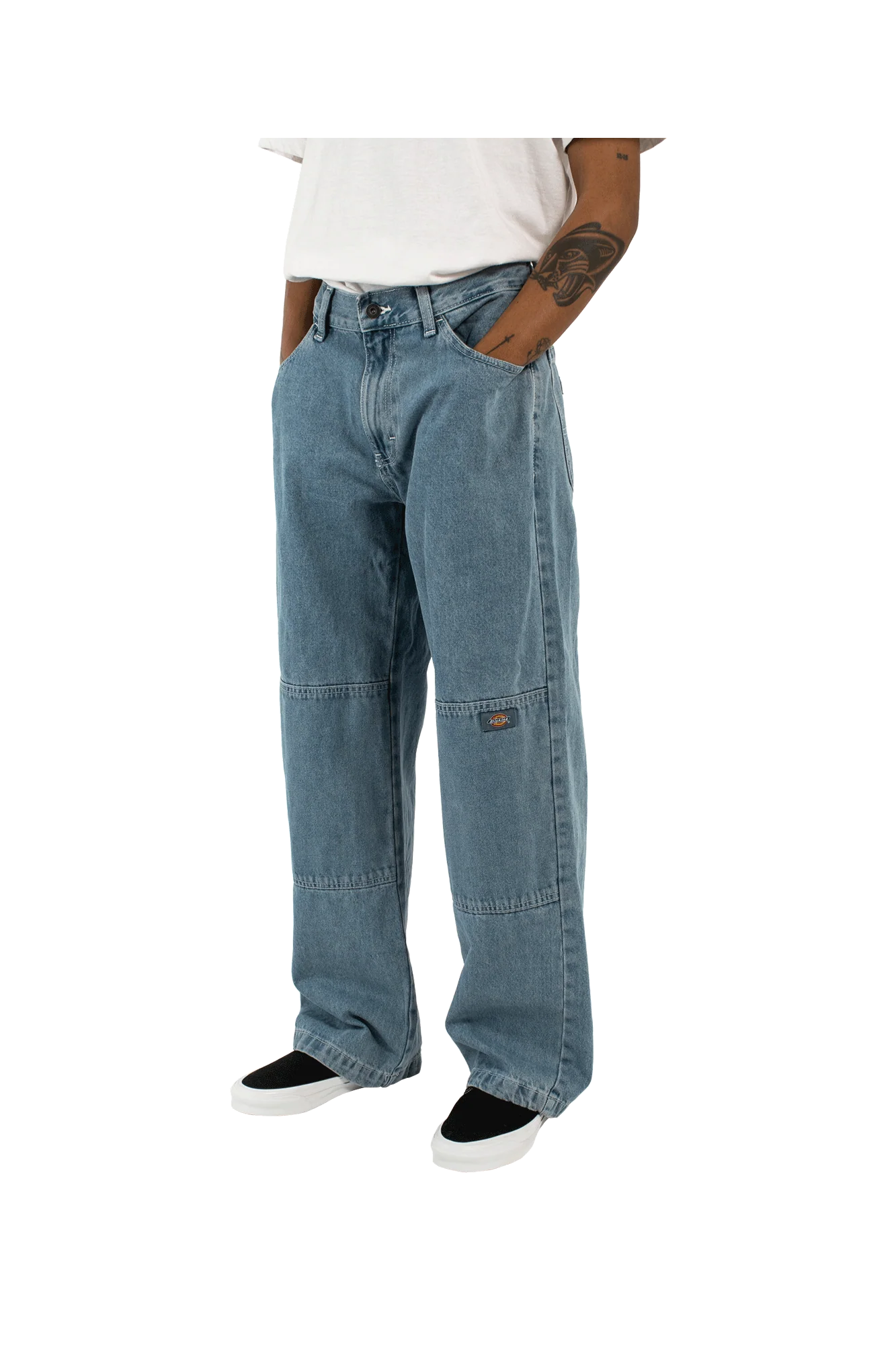 Double Knee Denim Pant - Image 4