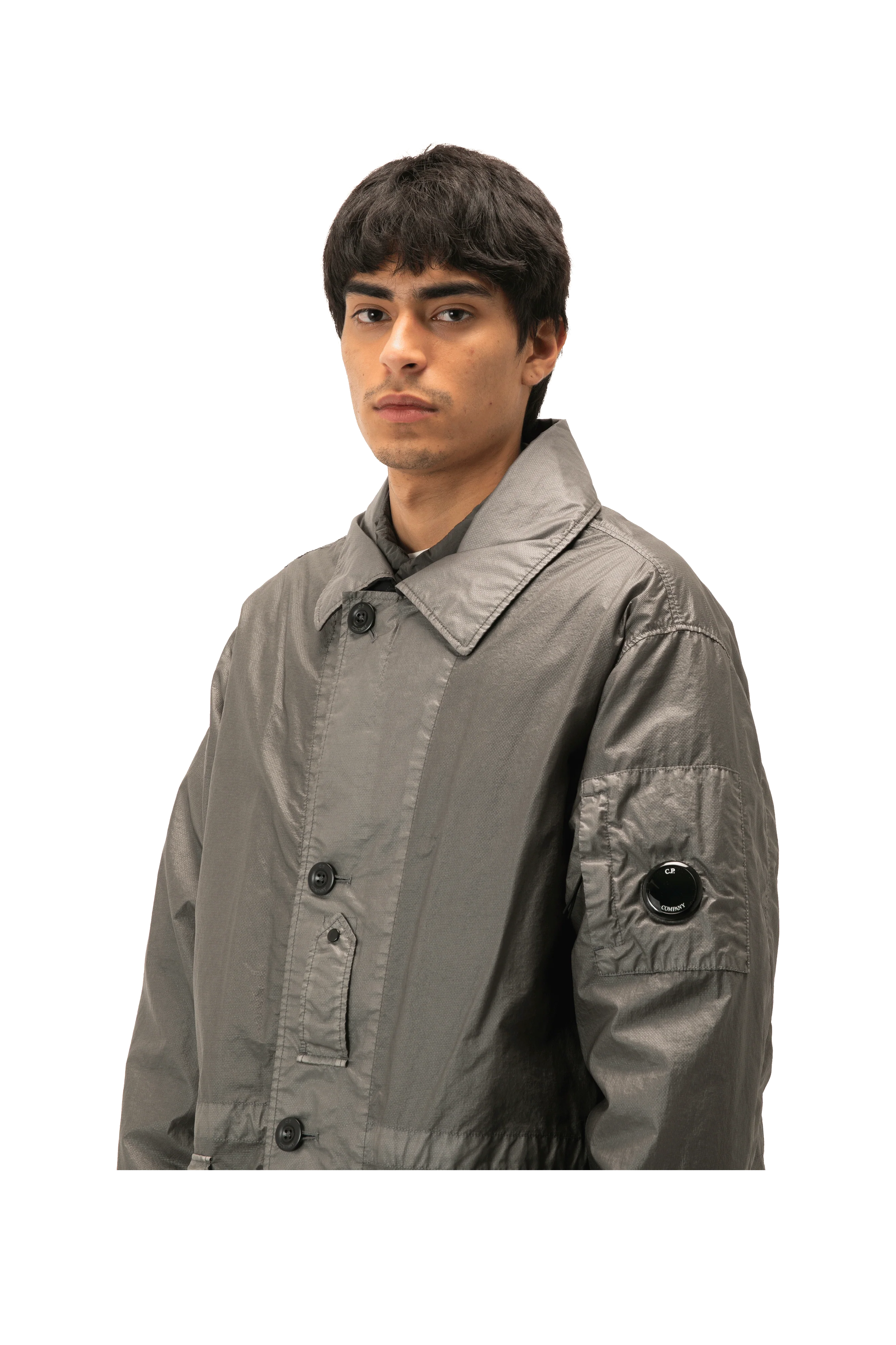 Long Jacket in Opal - Image 4