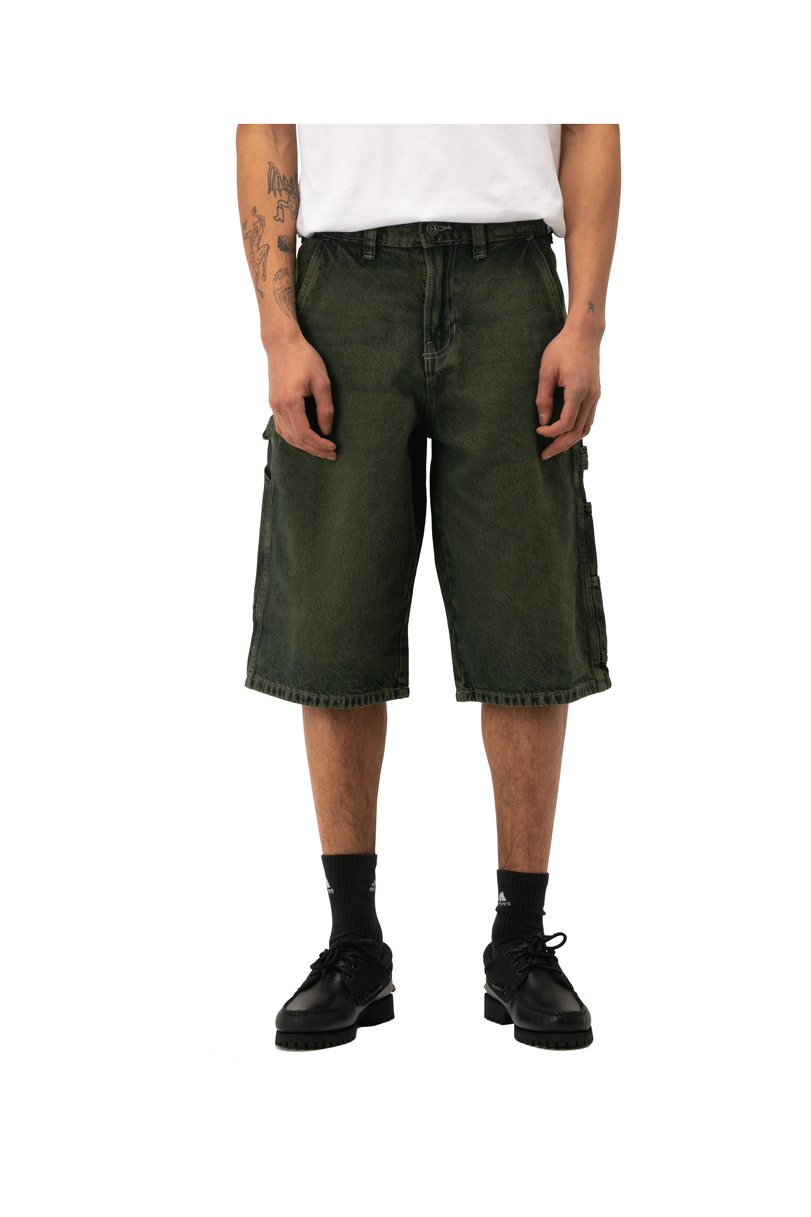 Loose Denim Painter Short - Image 7